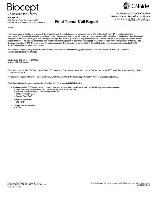 Fax page