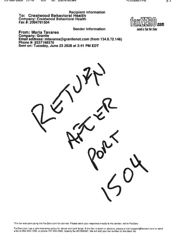 fax page