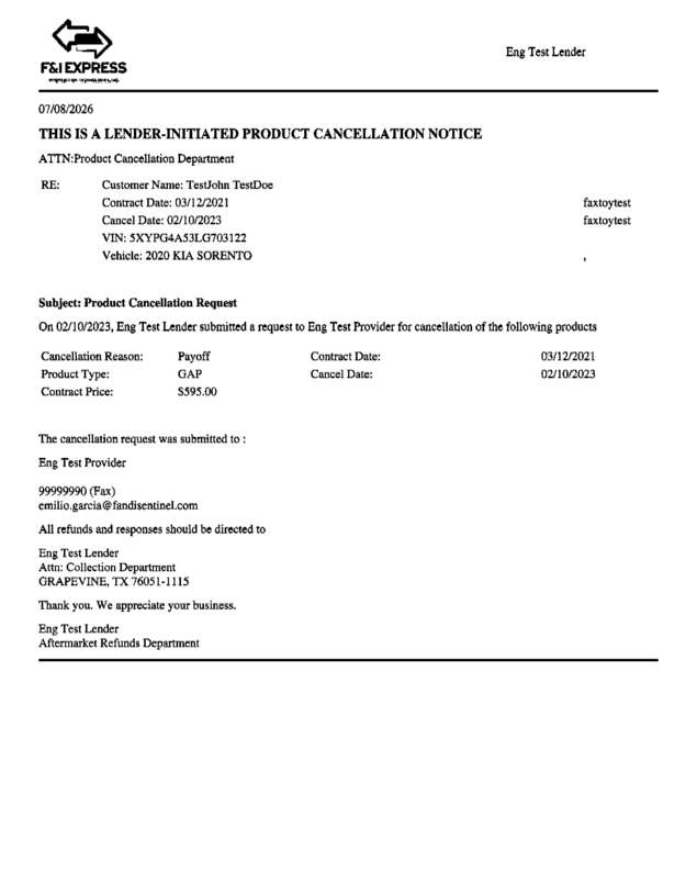 fax page
