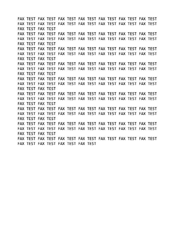 fax page