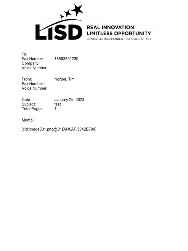 fax page