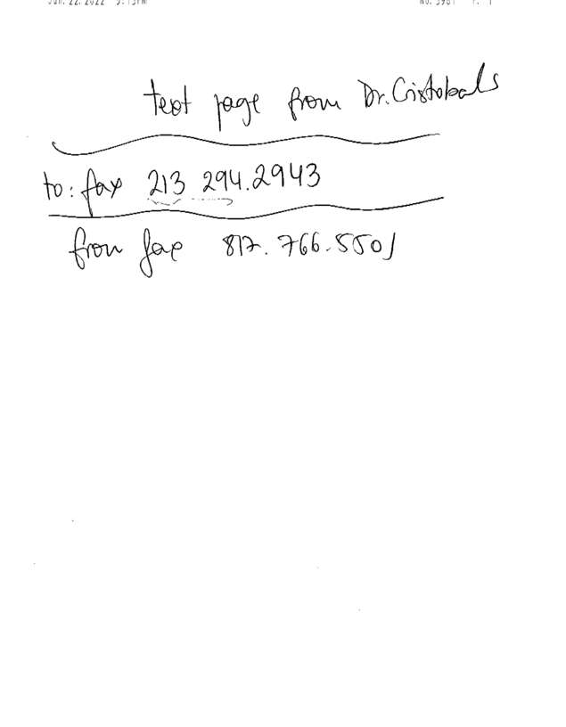 fax page