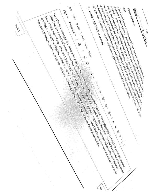 Fax page
