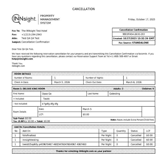 fax page