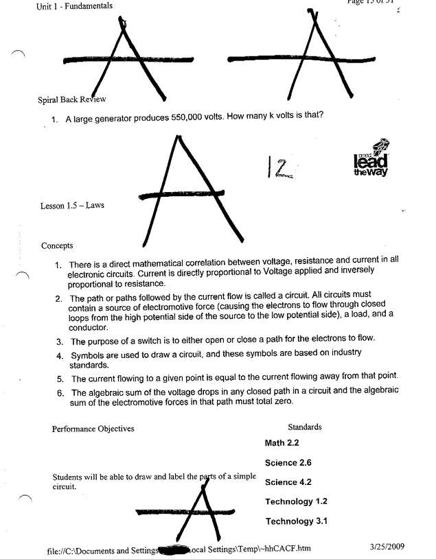 Fax page