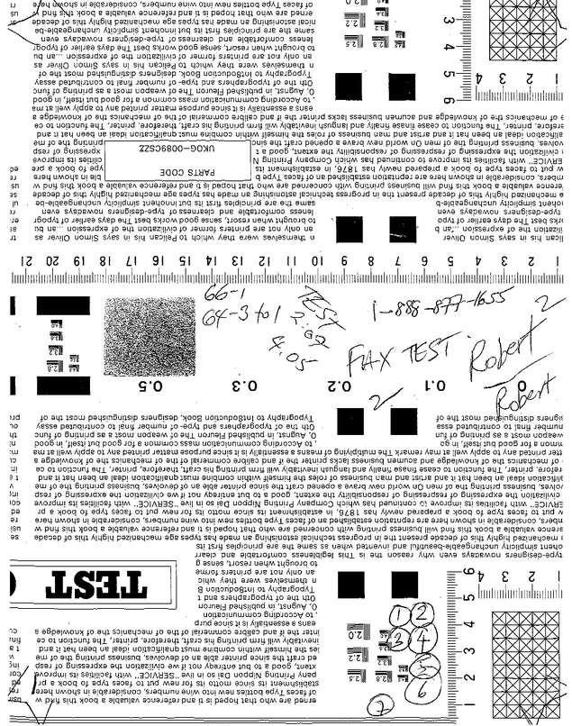 Fax page