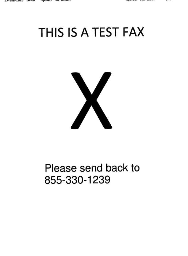 fax page