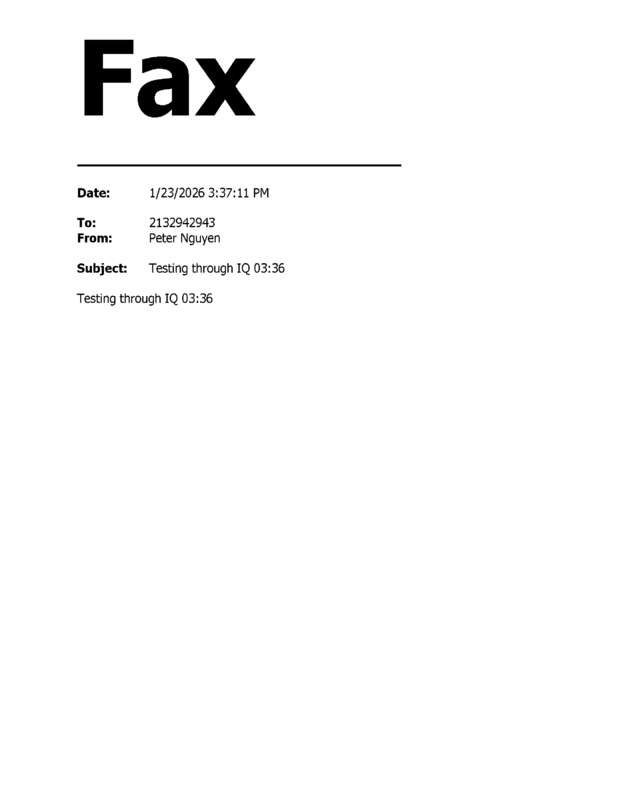 fax page