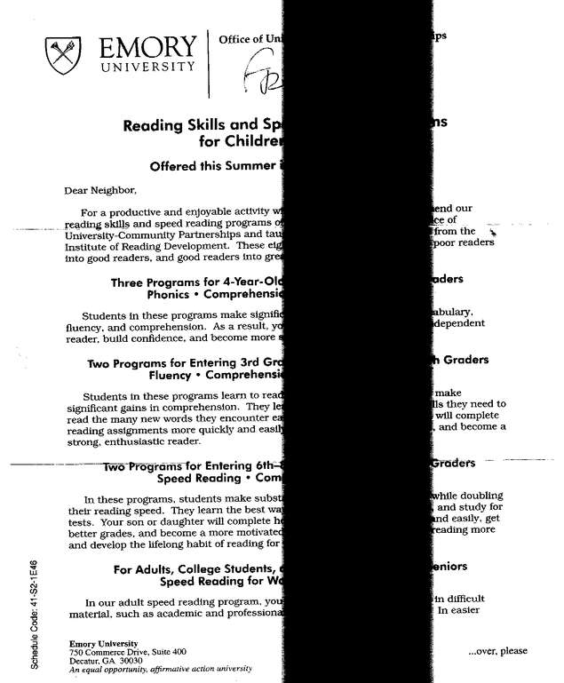 Fax page