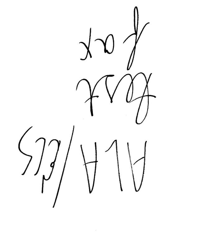 Fax page