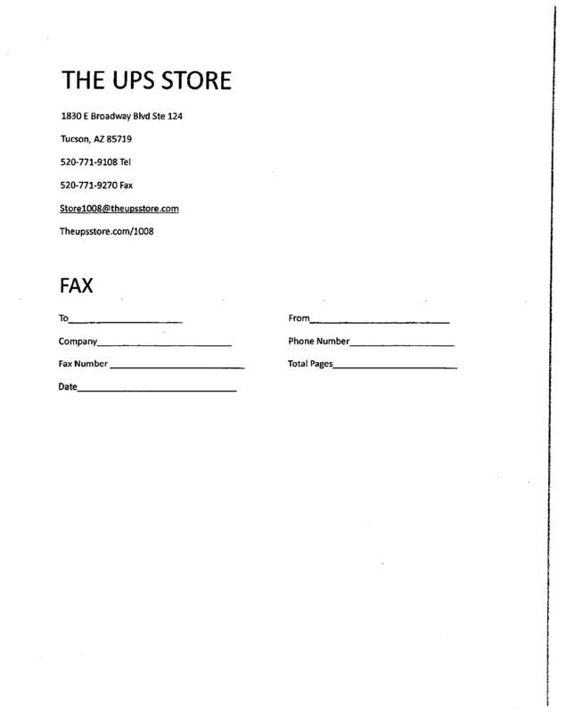 fax page