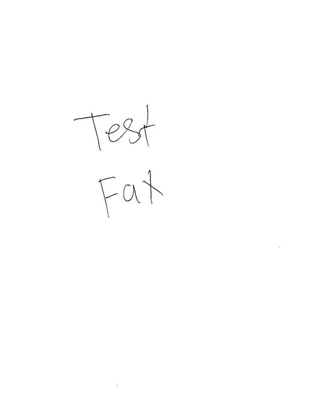 fax page