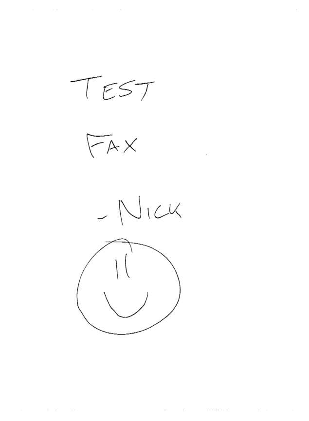 fax page