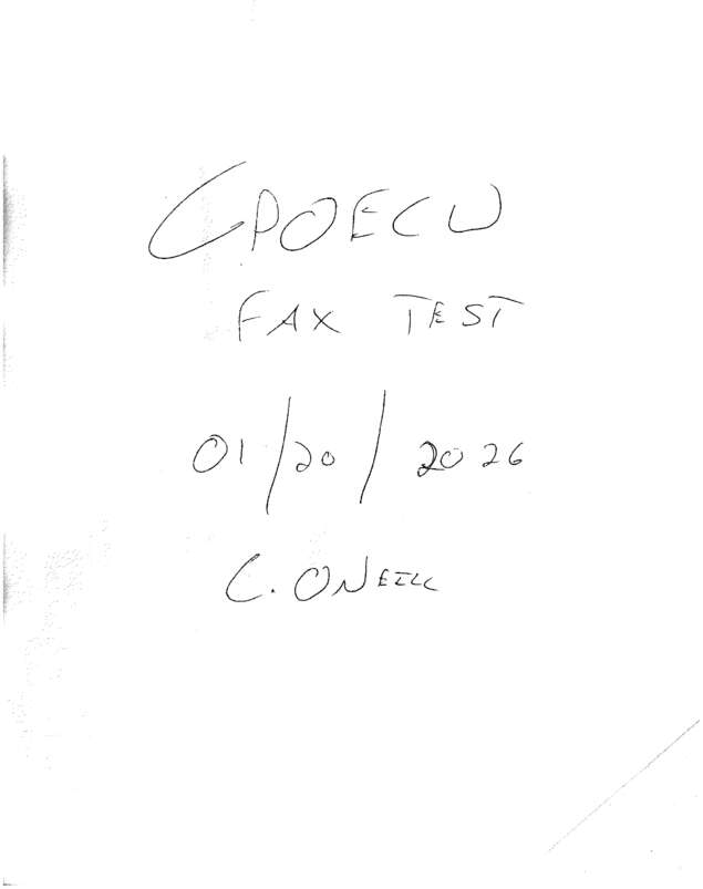 fax page