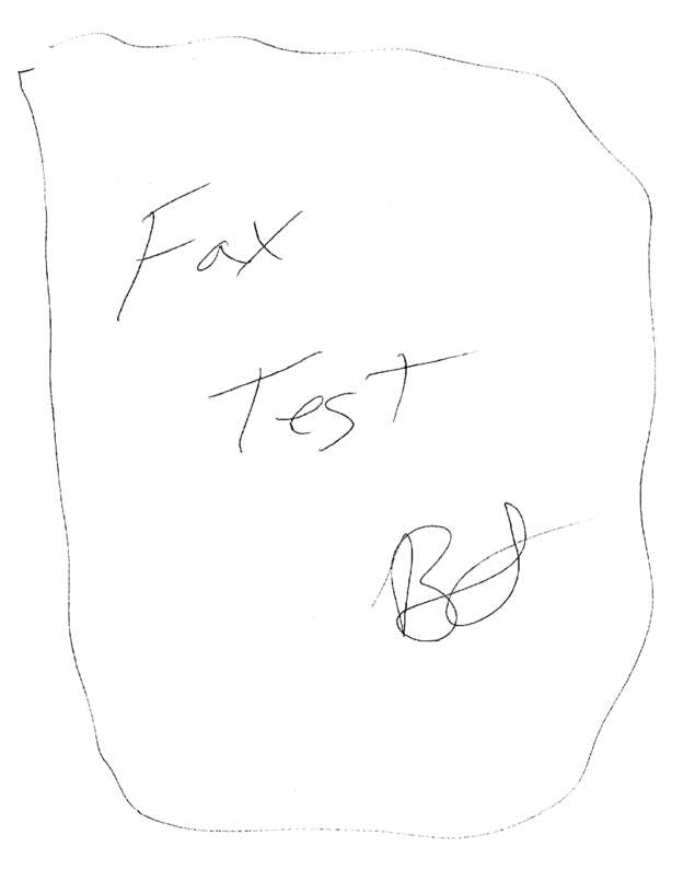fax page