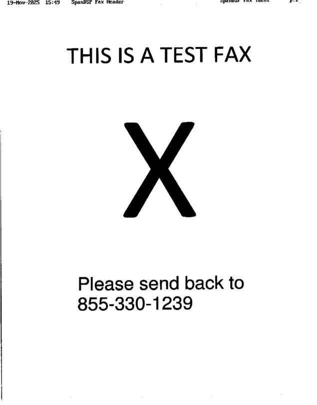 fax page
