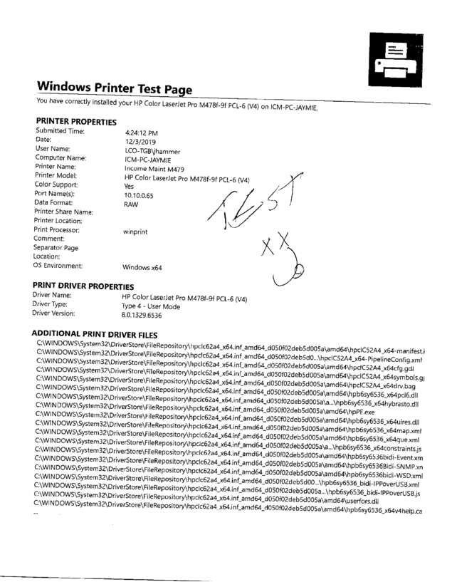 fax page