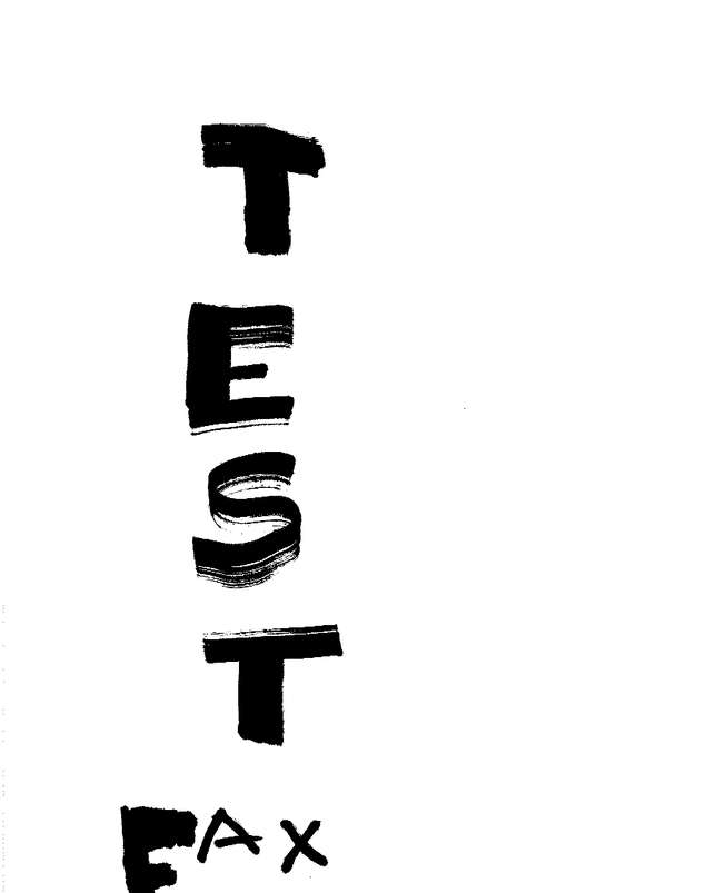 Fax page