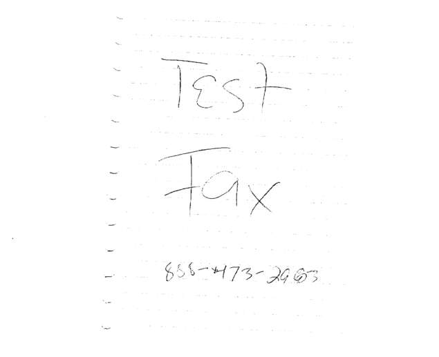 fax page