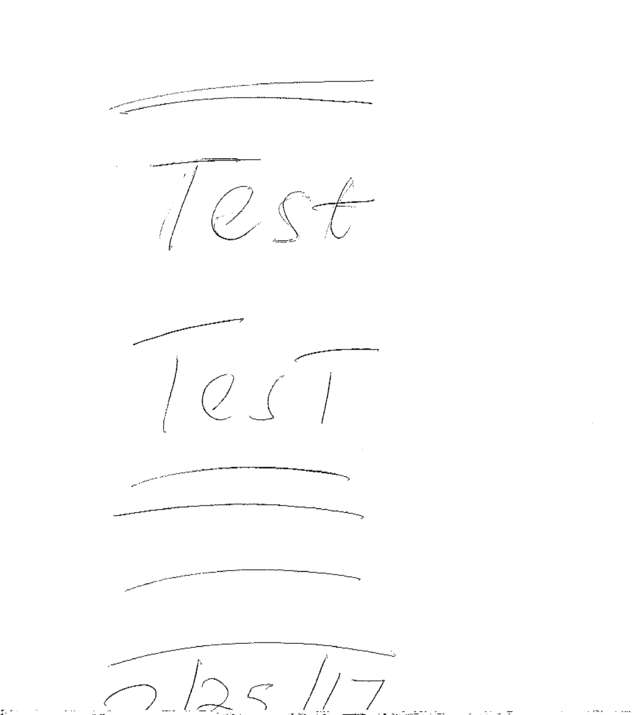 Fax page
