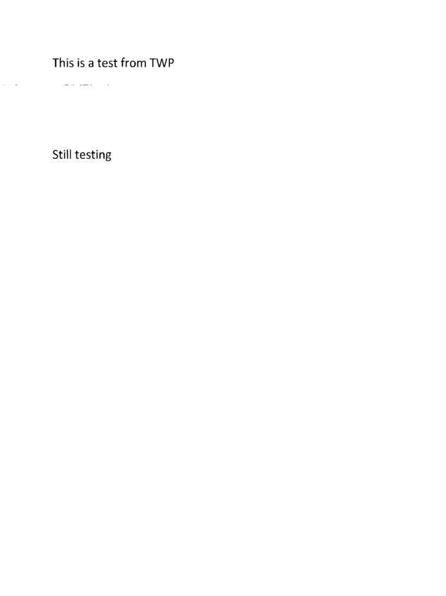 Fax page