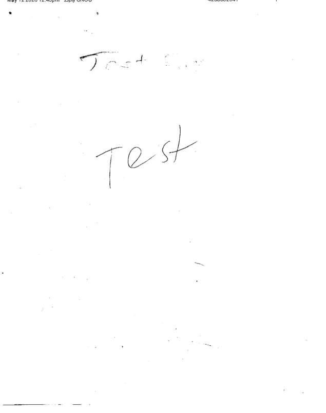fax page