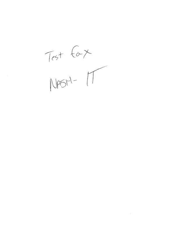 fax page