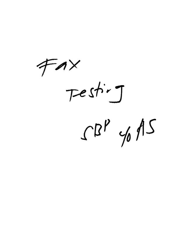 fax page