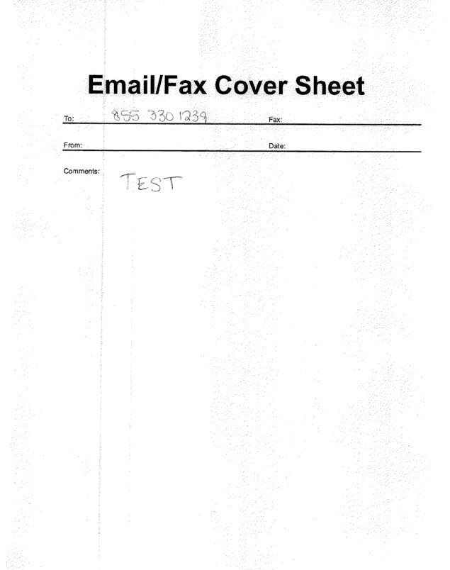 fax page