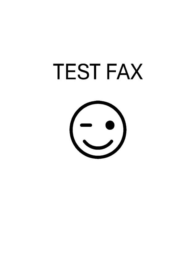 fax page