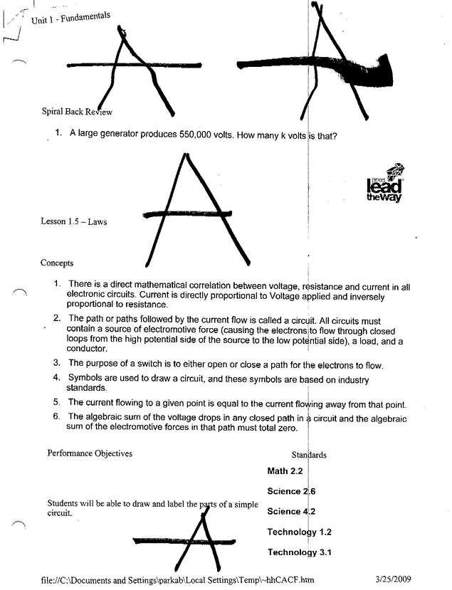 Fax page