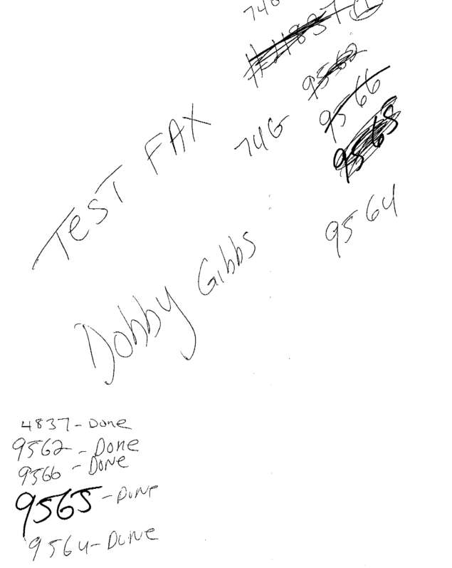 fax page