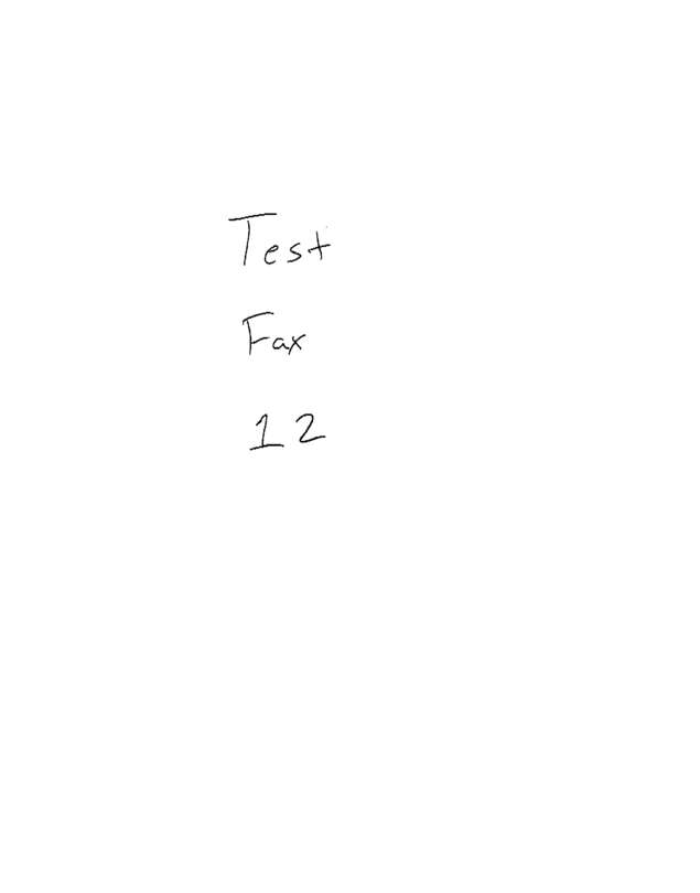fax page