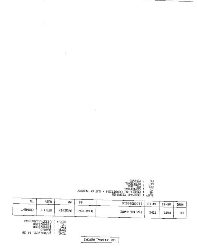 fax page
