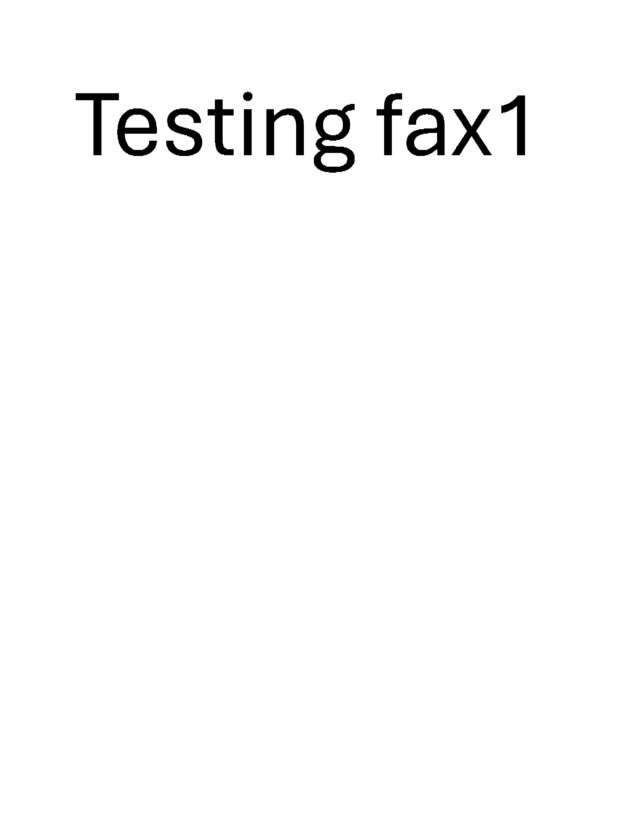 fax page