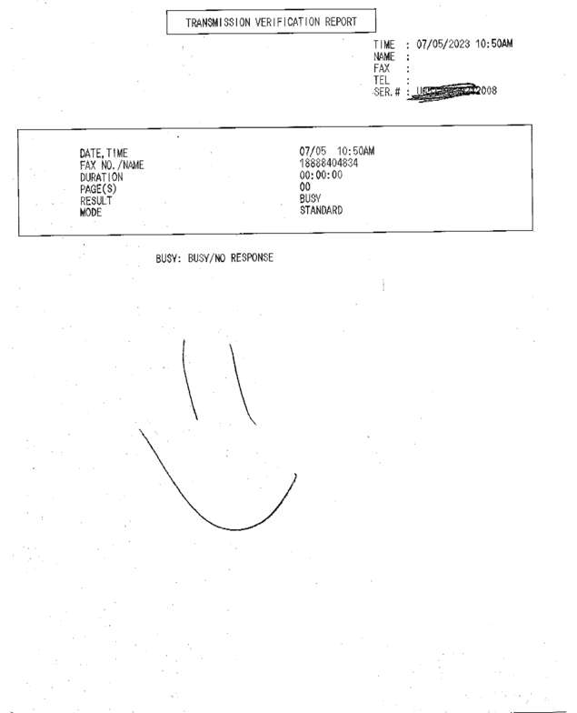 fax page