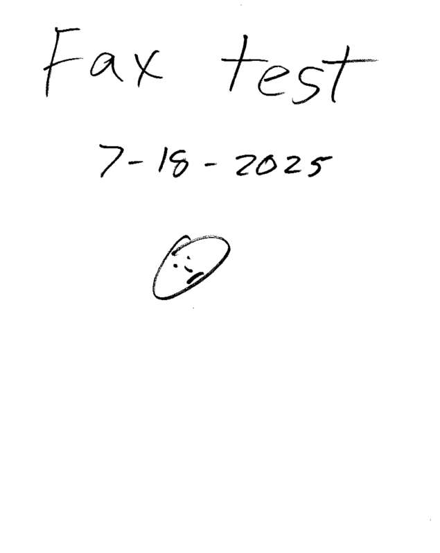 fax page