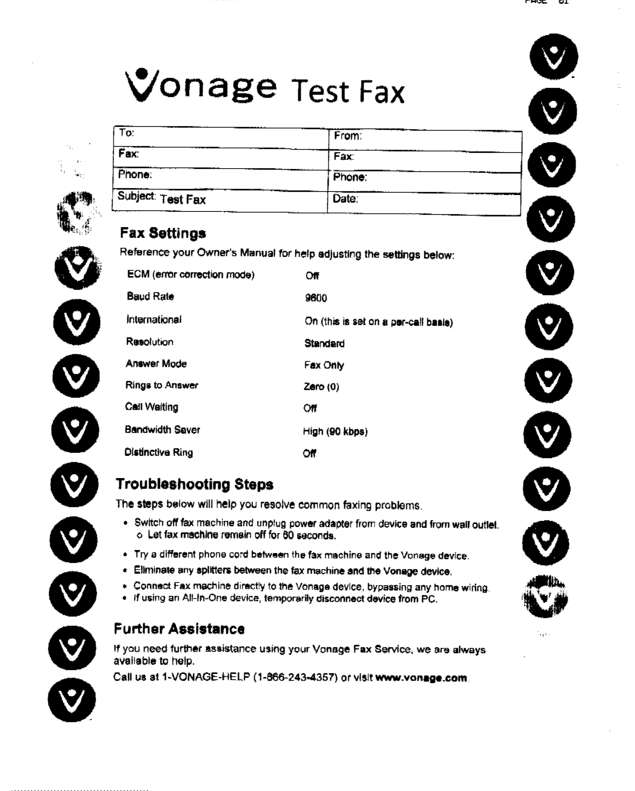 fax page