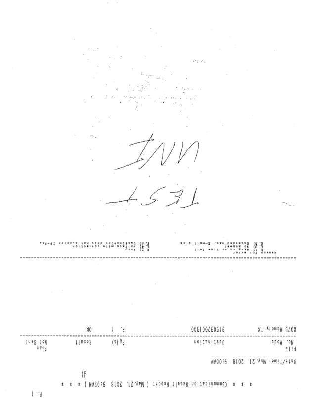 Fax page