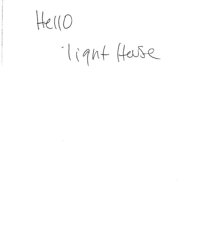 Fax page