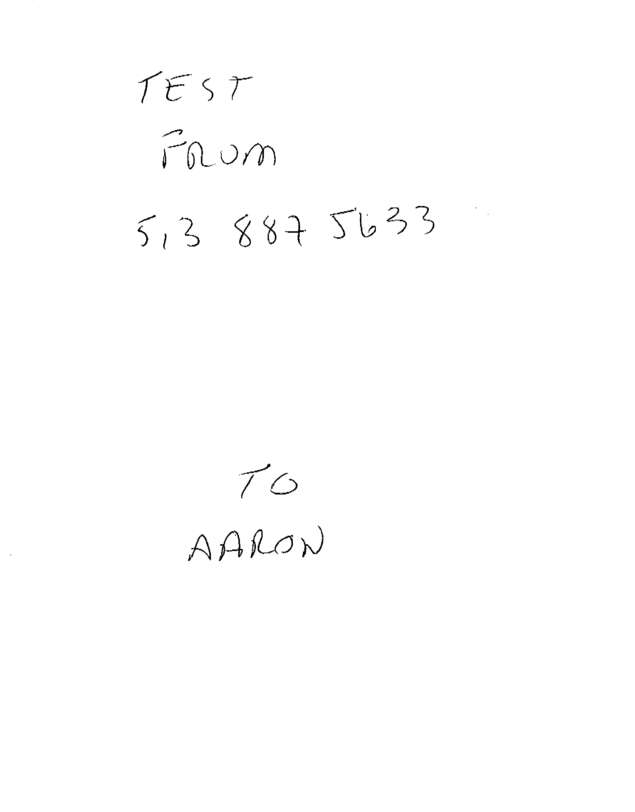 fax page