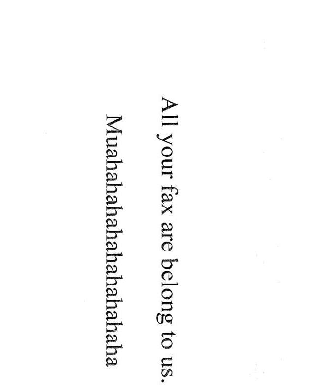 fax page