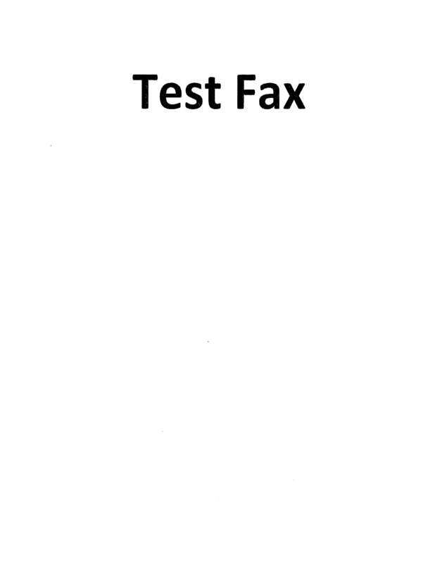 fax page