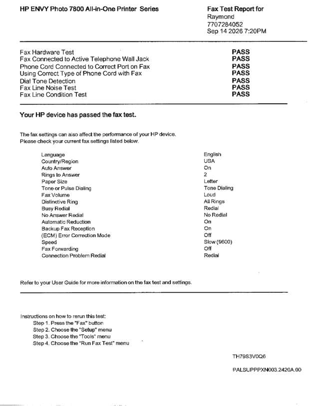 fax page