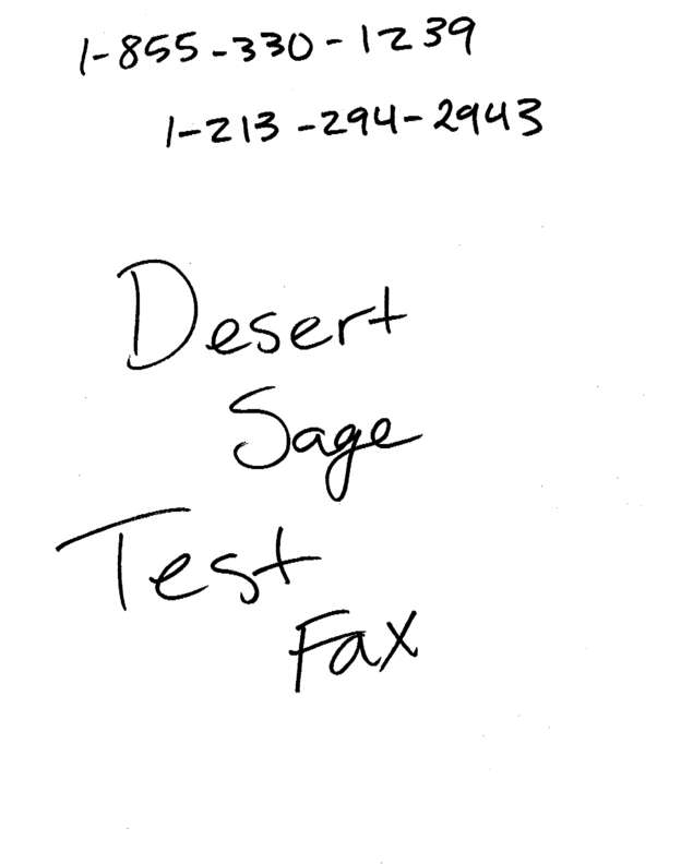 fax page