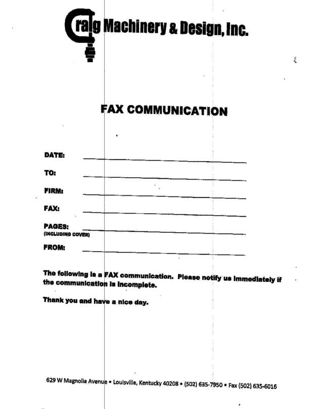 fax page