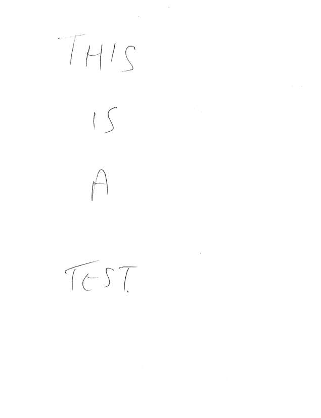 Fax page