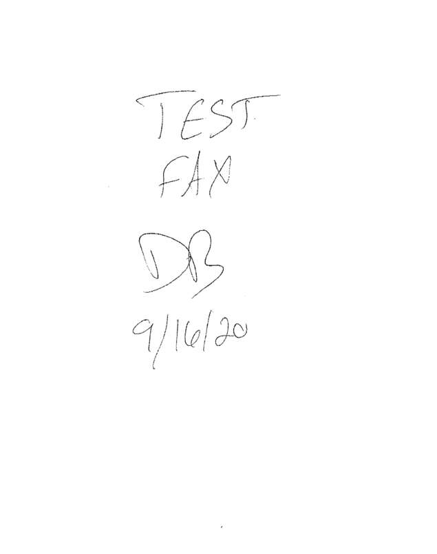 fax page