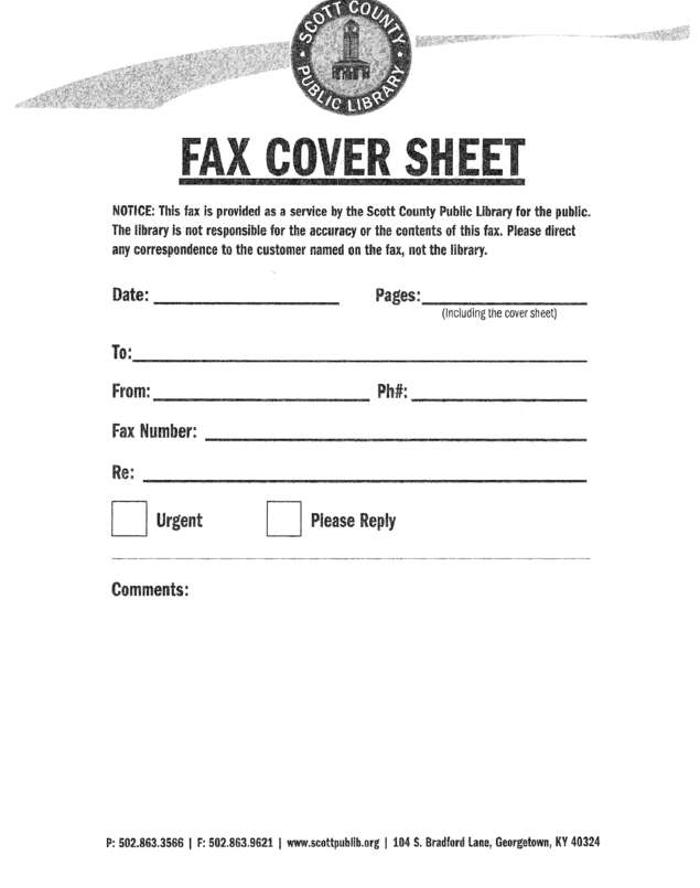 fax page