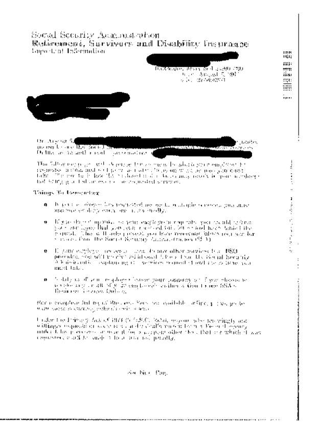 Fax page